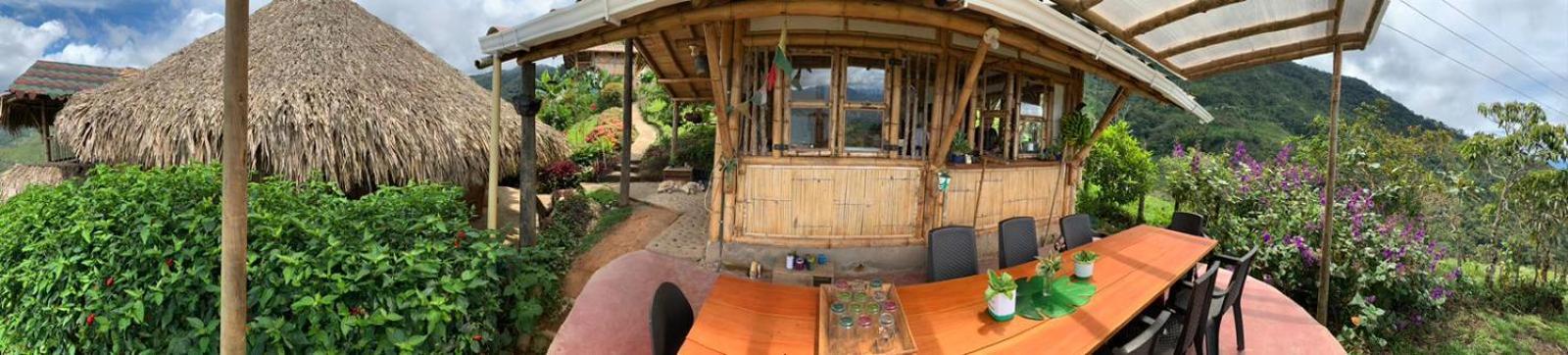 Ecohotel Soplo del Tambo Cocorná Exterior foto